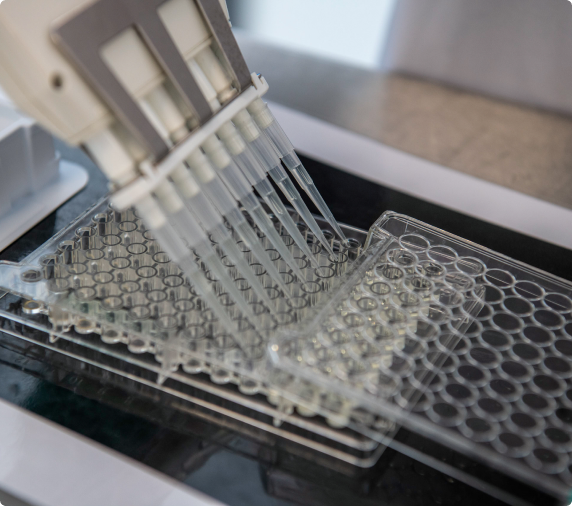 Pipettes filling tubes